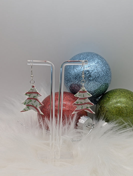 Christmas Tree Dangle Earring