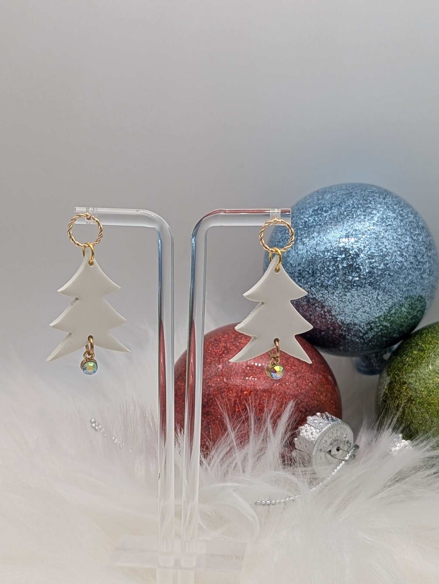 Christmas Tree Dangle Earring