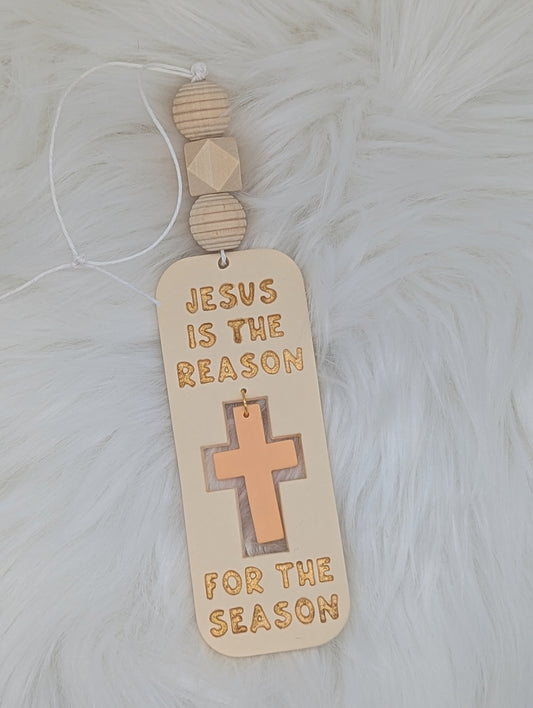 Jesus is the Reason for the Season Ornament